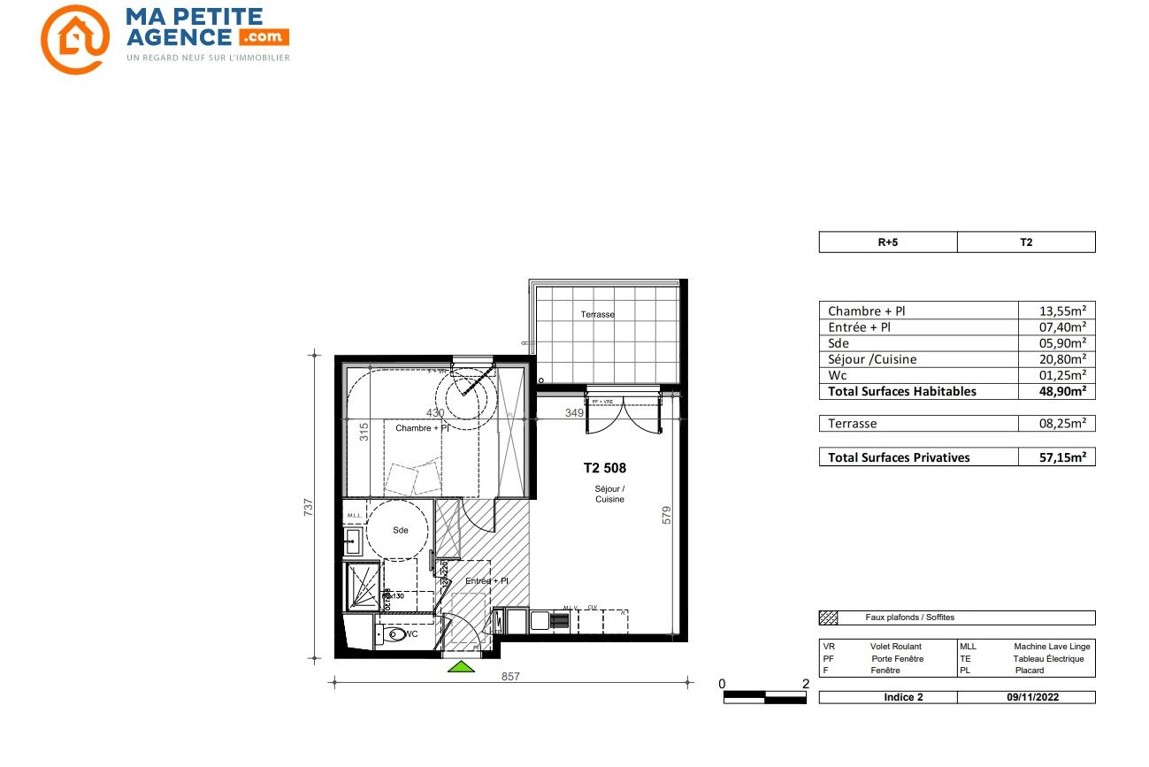 Appartement à vendre à Sète 49 m² 229 000 € | Ma Petite Agence