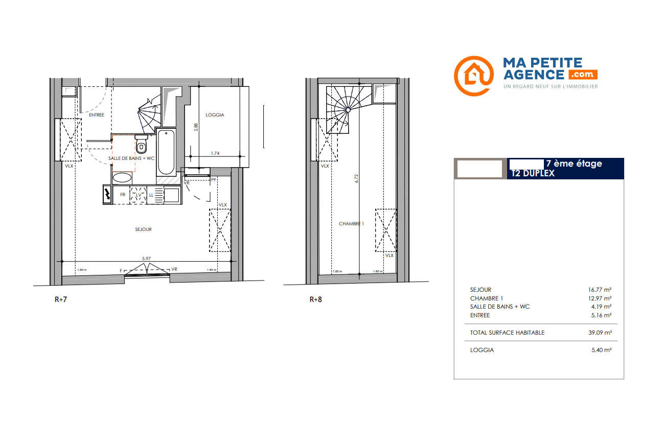 Appartement à vendre à Dijon 39 m² 126 300 € | Ma Petite Agence
