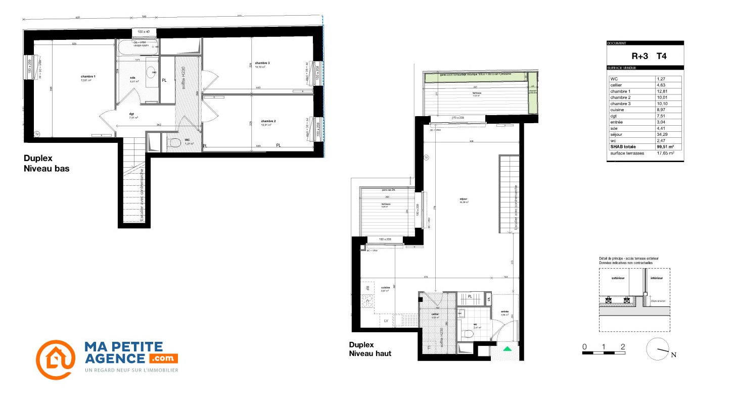 Appartement à vendre à Lille 100 m² 810 000 &euro; | Ma Petite Agence