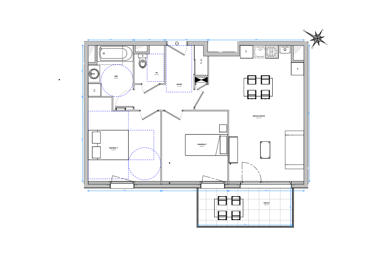 Appartement à vendre à Plombieres Les Dijon 62 m² 199 000 € | Ma Petite Agence