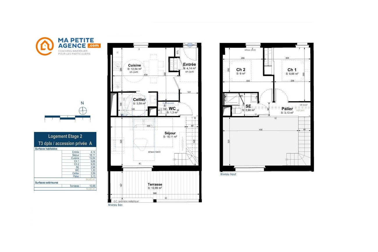 Appartement à vendre à La Rochelle 64 m² 430 000 &euro; | Ma Petite Agence