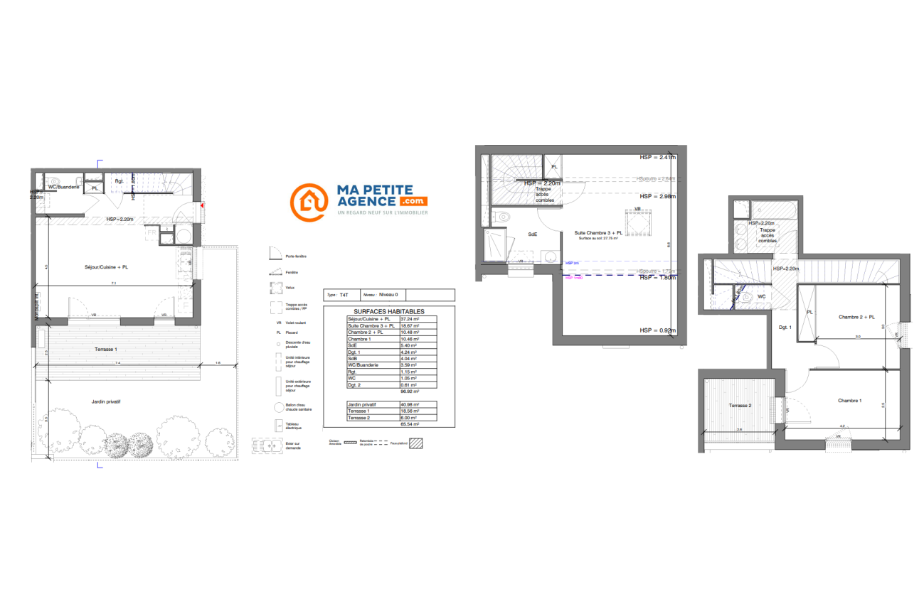 Appartement à vendre à TOULOUSE 101 m² 358 500 &euro; | Ma Petite Agence
