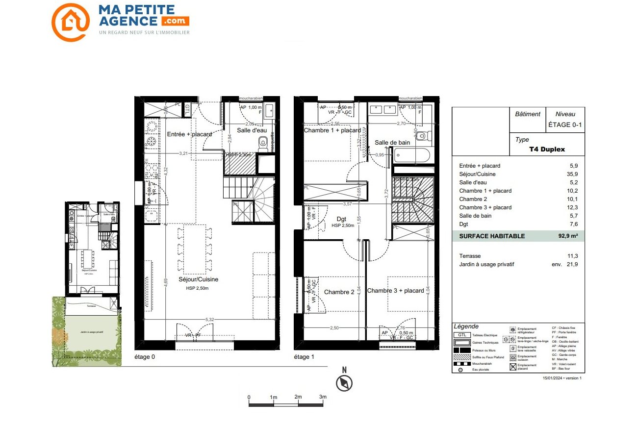 Appartement à vendre à Toulouse 93 m² 263 000 € | Ma Petite Agence