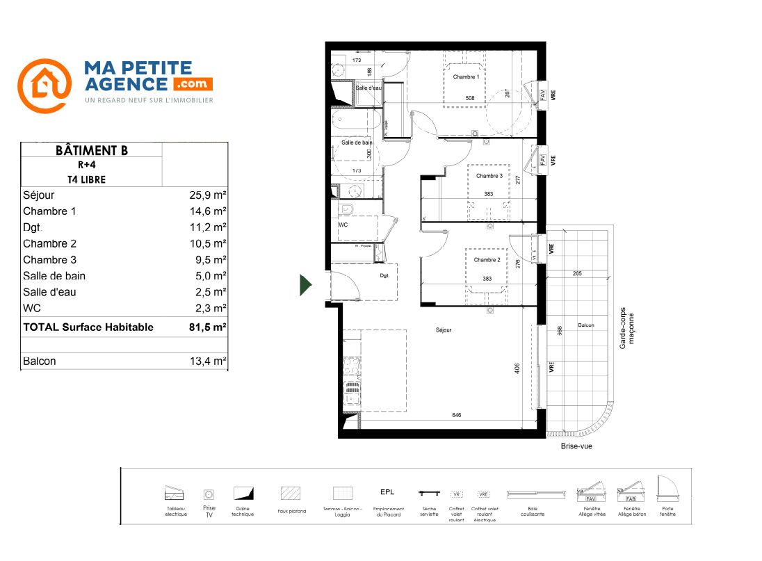 Appartement à vendre à Montpellier 82 m² 425 000 &euro; | Ma Petite Agence