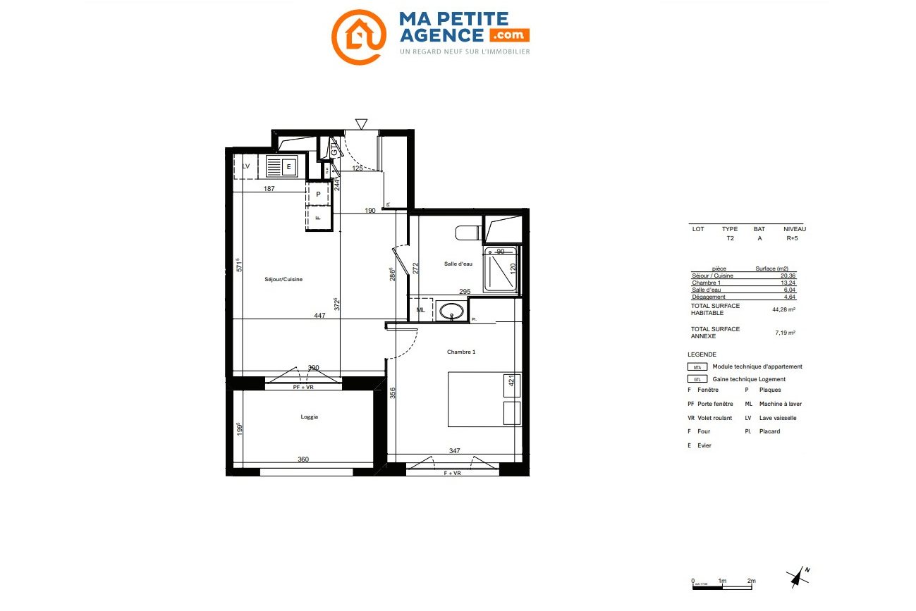 Appartement à vendre à Toulouse 44 m² 239 112 € | Ma Petite Agence