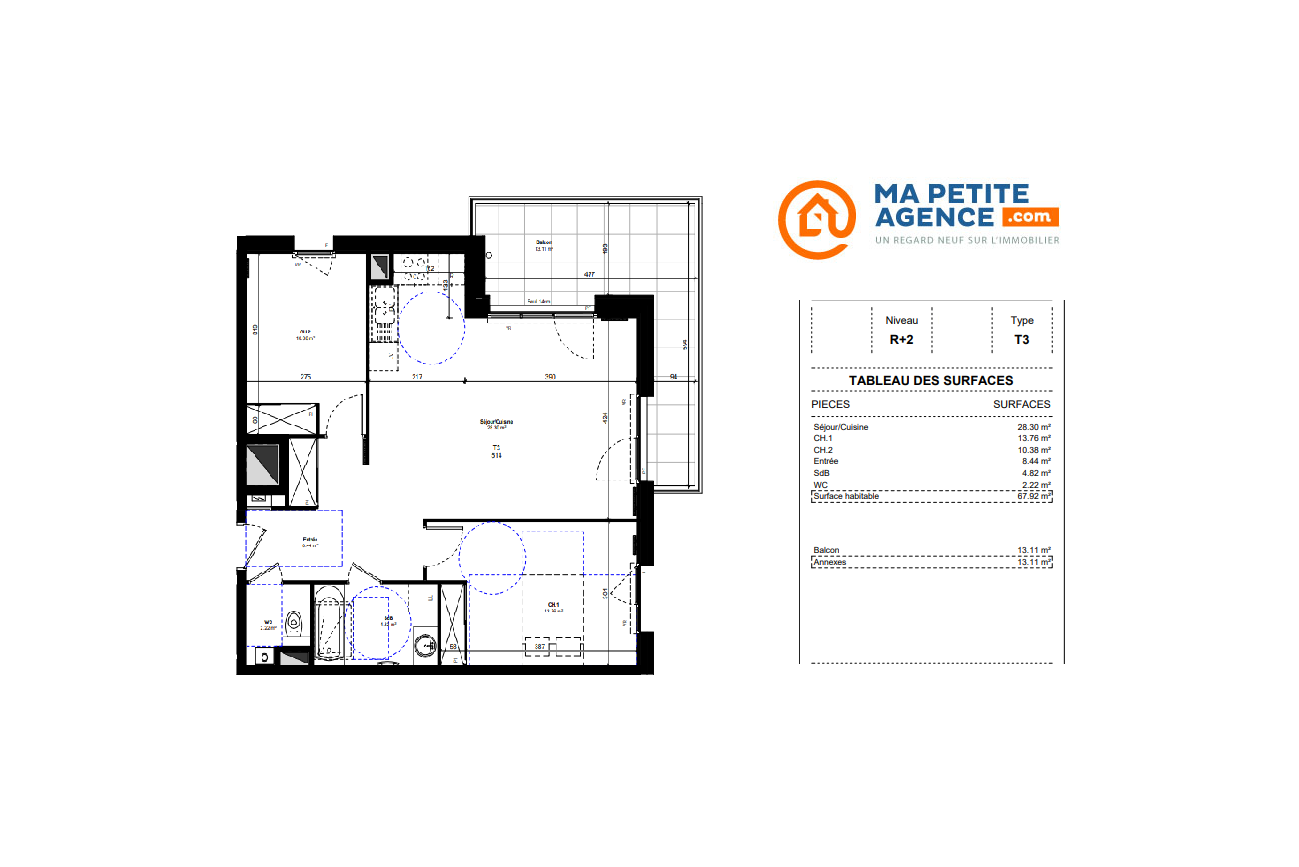 Appartement à vendre à Gex 67 m² 345 000 € | Ma Petite Agence