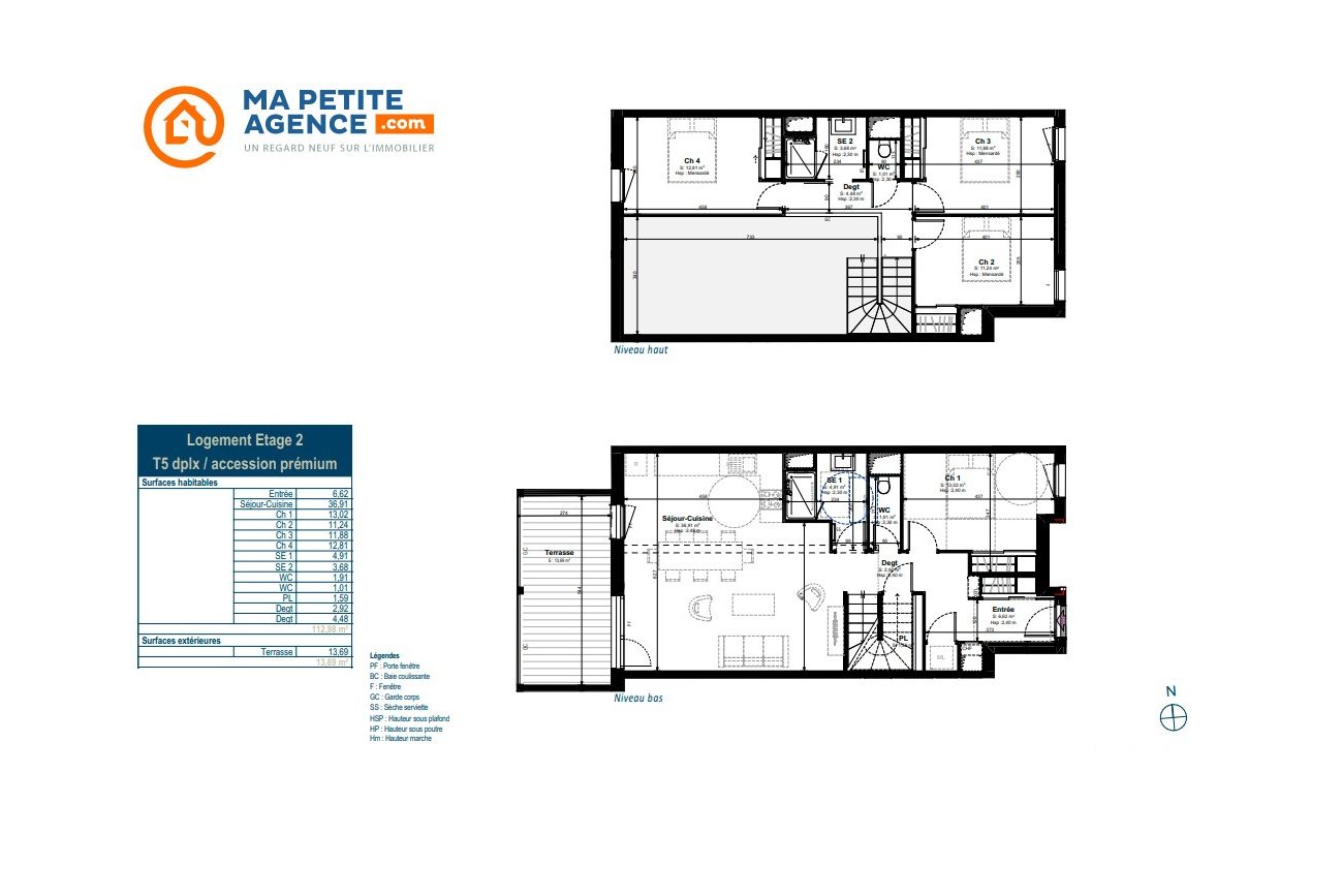Appartement à vendre à La Rochelle 116 m² 785 000 &euro; | Ma Petite Agence