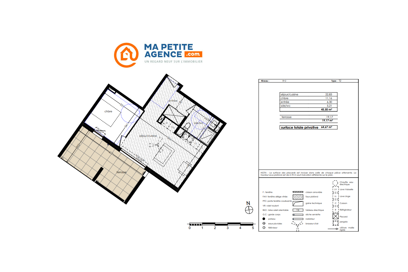 Appartement à vendre à Saint-Jean-de-Védas 46 m² 249 200 € | Ma Petite Agence