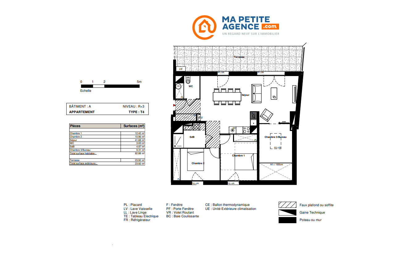 Appartement à vendre à Labarthe-sur-Lèze 83 m² 398 500 € | Ma Petite Agence