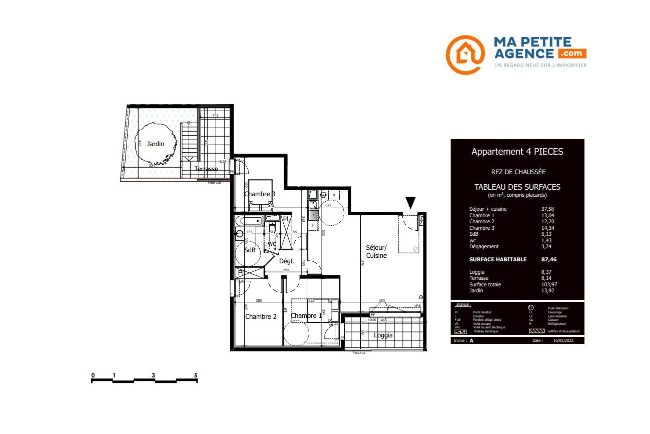Appartement à vendre à Publier 92 m² 510 000 € | Ma Petite Agence