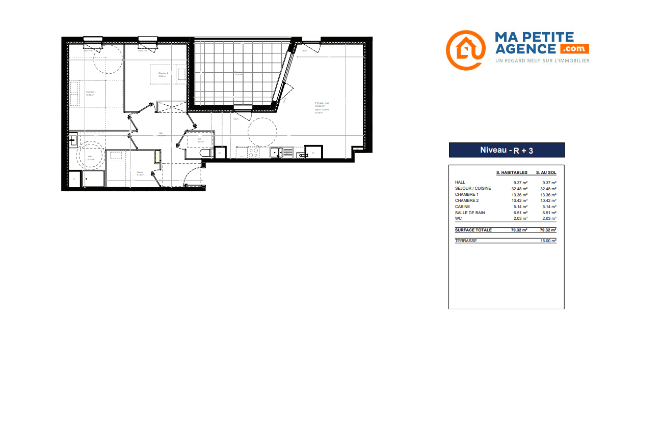 Appartement à vendre à ÉTAPLES 79 m² 295 400 € | Ma Petite Agence