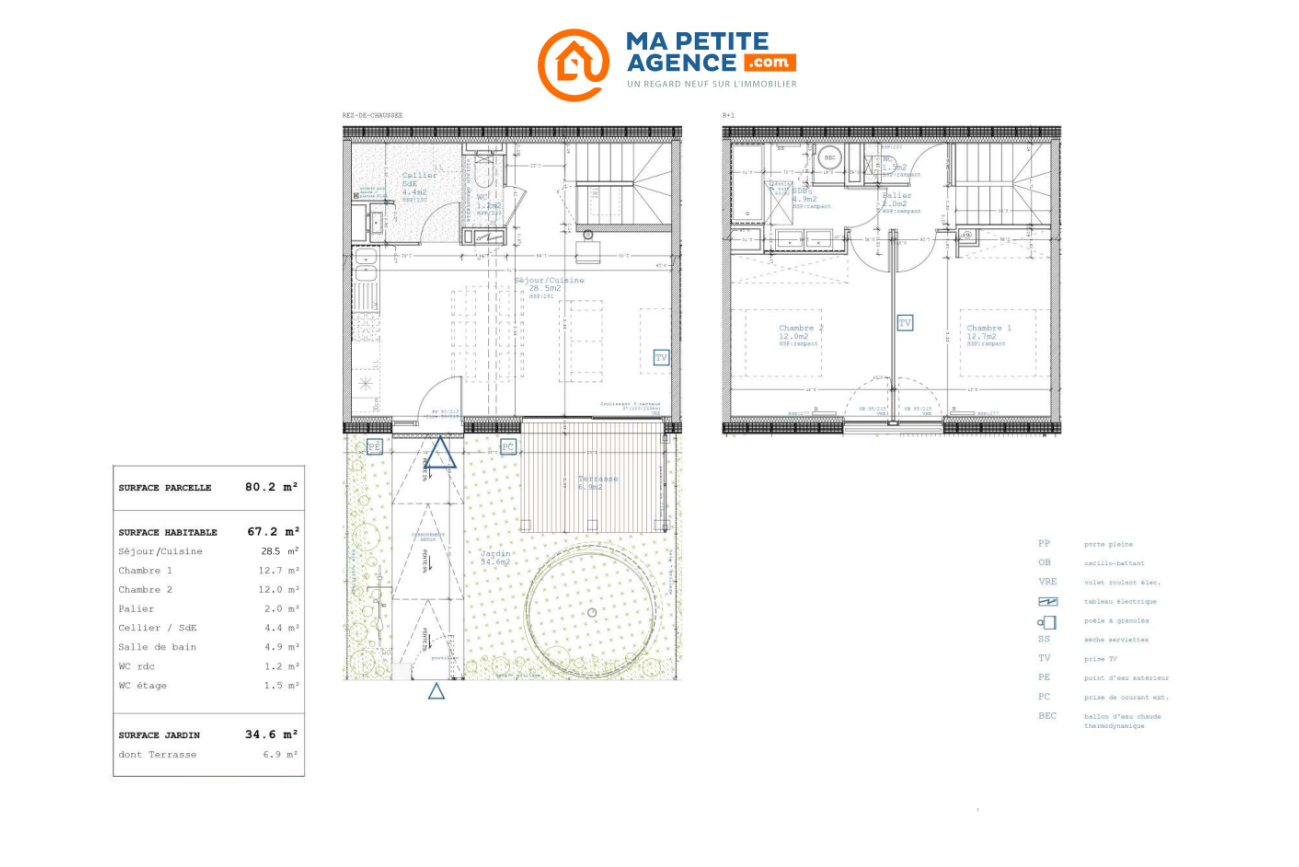 Maison à vendre à Bordeaux 67 m² 369 000 € | Ma Petite Agence