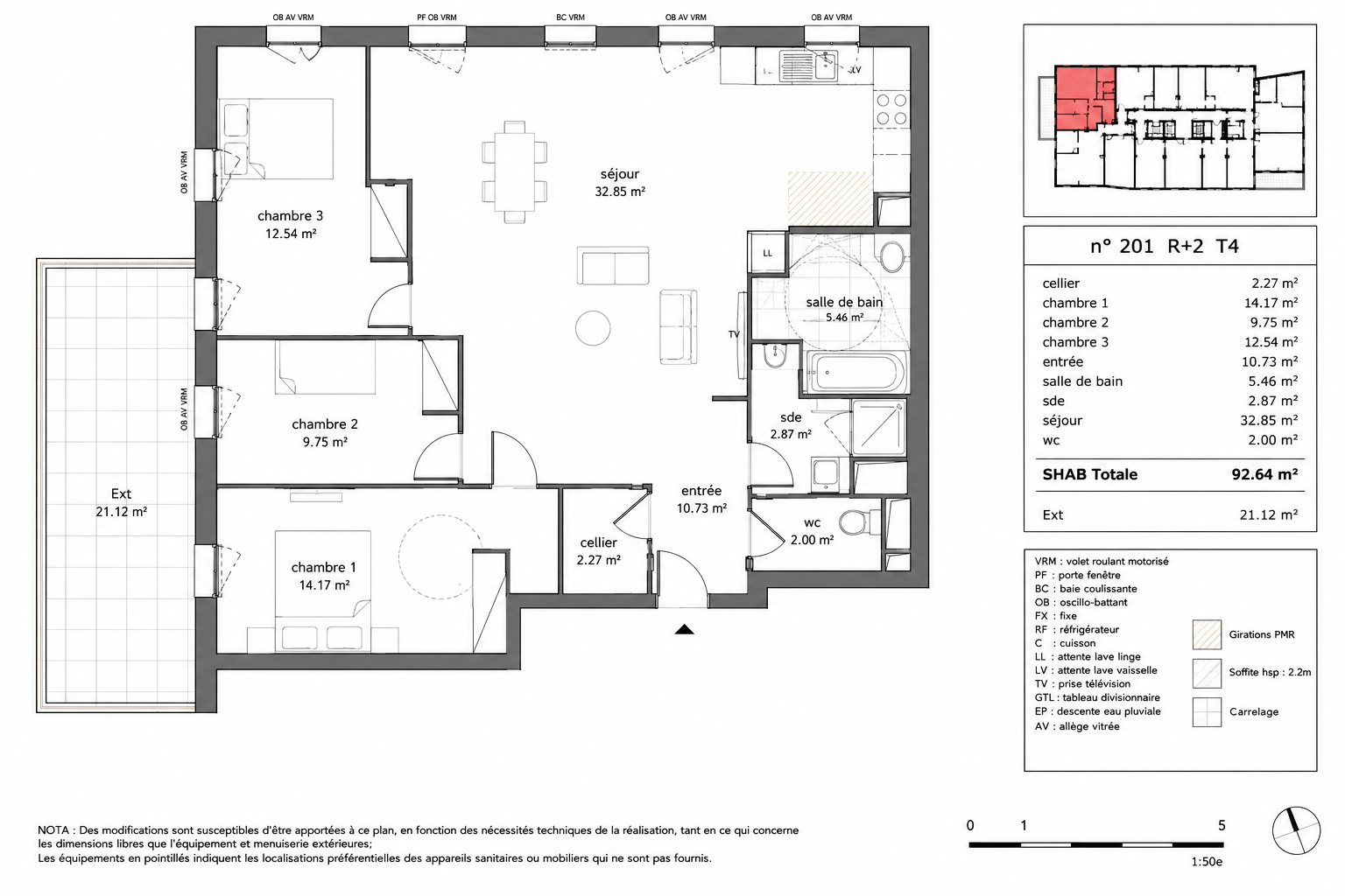 Appartement à vendre à Hem 93 m² 420 000 € | Ma Petite Agence