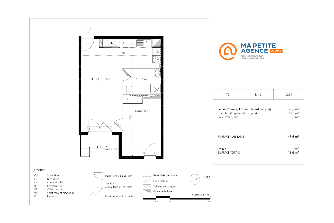 Appartement à vendre à Montpellier 43 m² 225 000 € | Ma Petite Agence