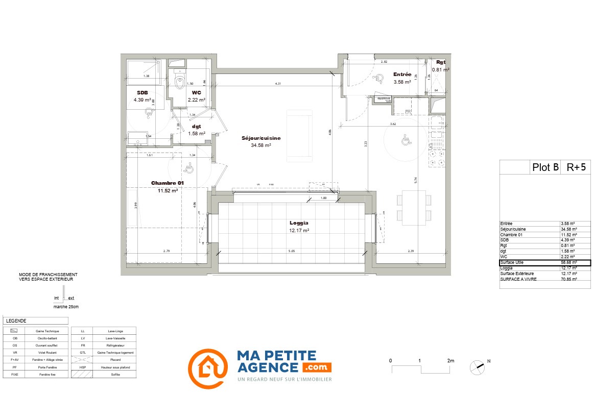 Appartement à vendre à Tourcoing 59 m² 191 658 &euro; | Ma Petite Agence