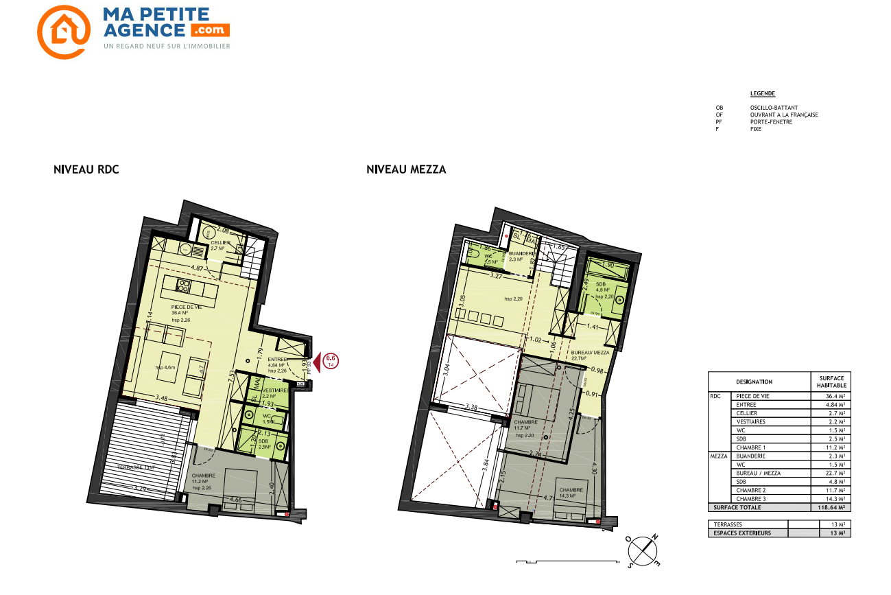 Appartement à vendre à Lille 119 m² 793 500 &euro; | Ma Petite Agence