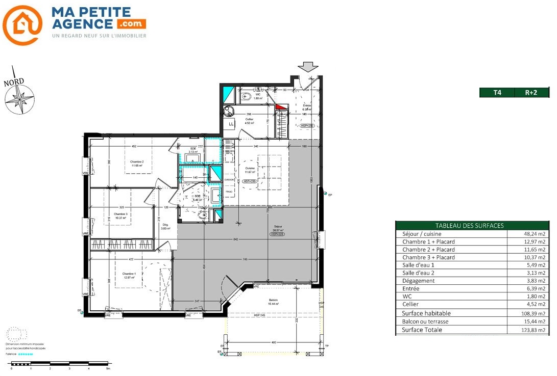 Appartement à vendre à Capbreton 109 m² 790 000 &euro; | Ma Petite Agence