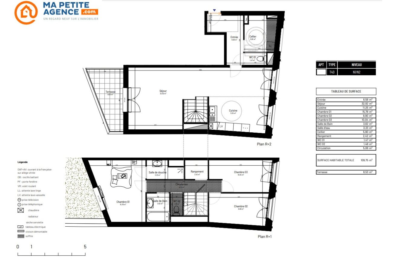 Appartement à vendre à Lille 110 m² 540 000 € | Ma Petite Agence