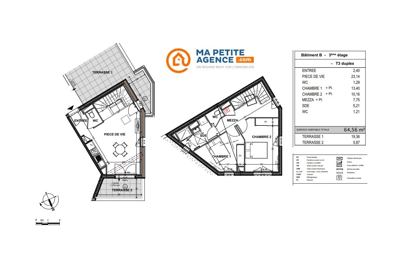 Appartement à vendre à Aytré 65 m² 280 000 € | Ma Petite Agence