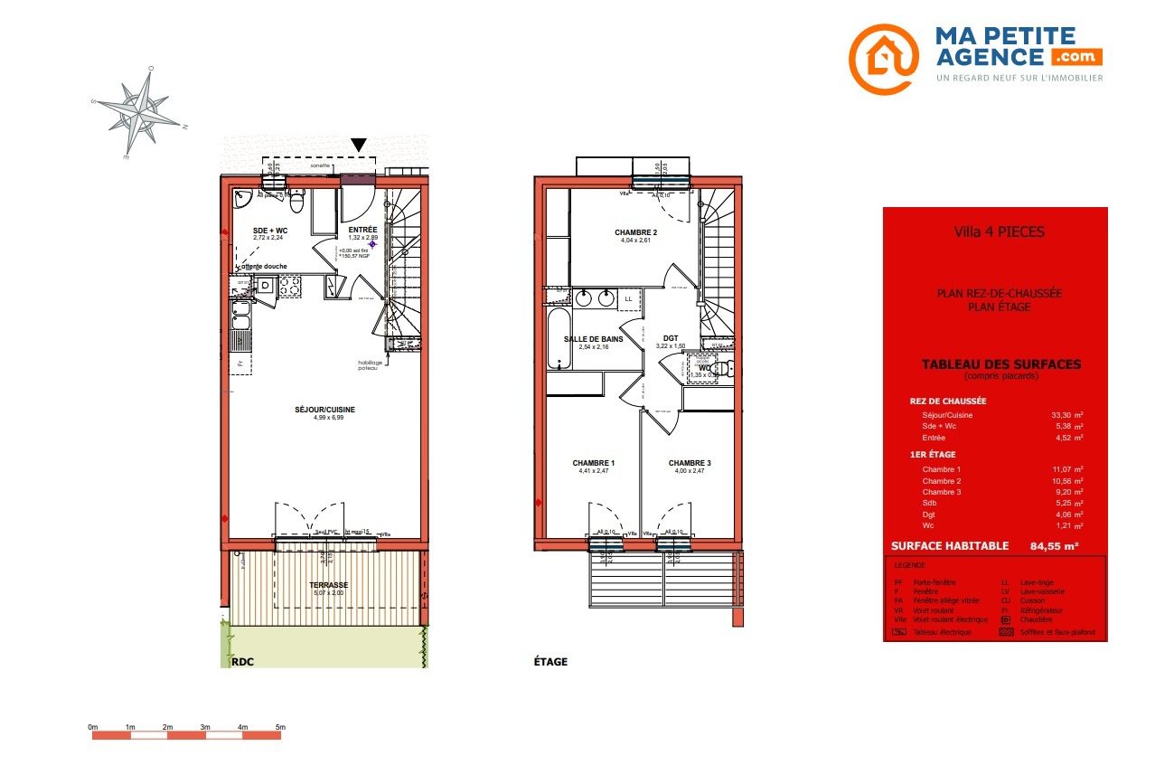 Villa à vendre à Castanet-Tolosan 84 m² 320 000 € | Ma Petite Agence