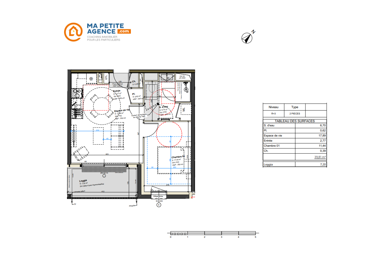 Appartement à vendre à Avrillé 39 m² 195 000 € | Ma Petite Agence