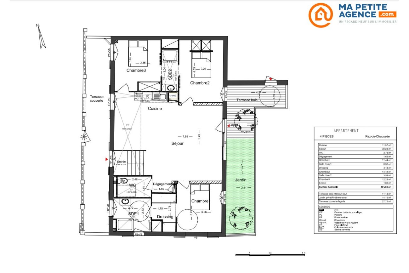 Appartement à vendre à ARCACHON 102 m² 1 200 000 € | Ma Petite Agence