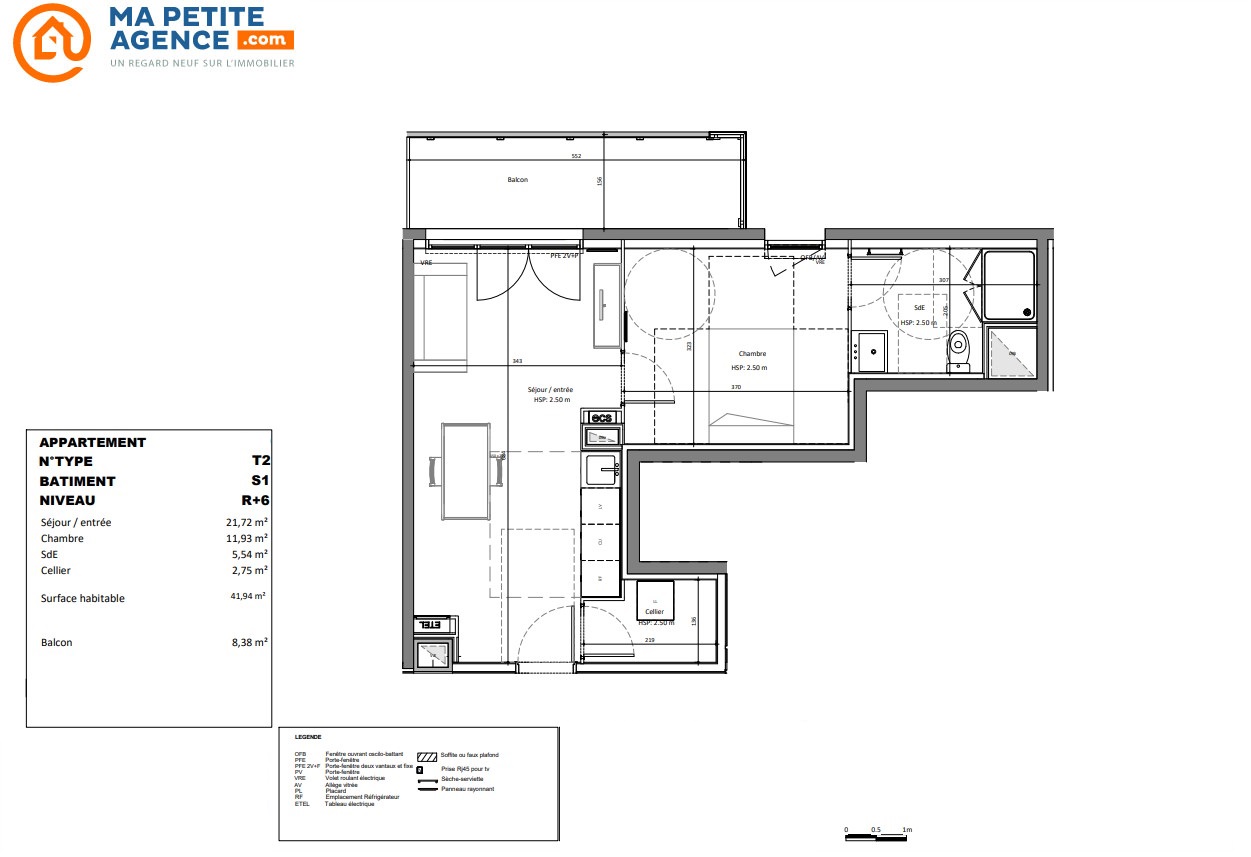 Appartement à vendre à LORMONT 42 m² 153 000 &euro; | Ma Petite Agence