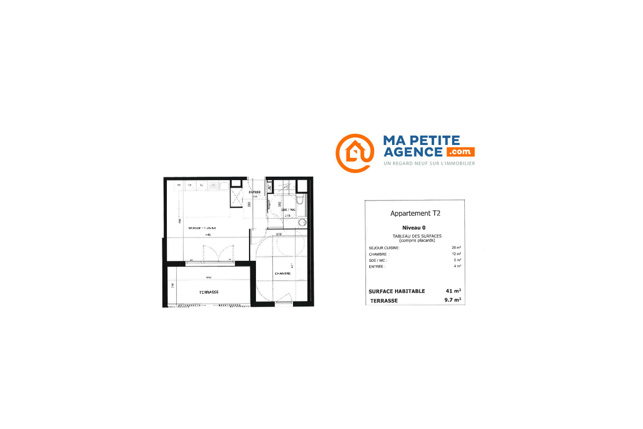 Appartement à vendre à Montpellier 41 m² 216 451 € | Ma Petite Agence