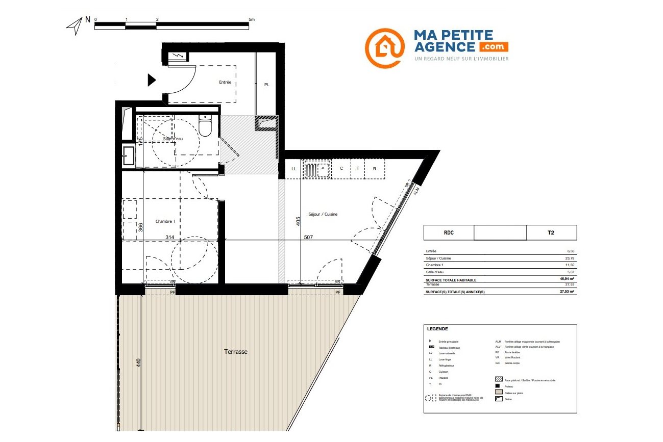 Appartement à vendre à Dijon 47 m² 206 000 € | Ma Petite Agence