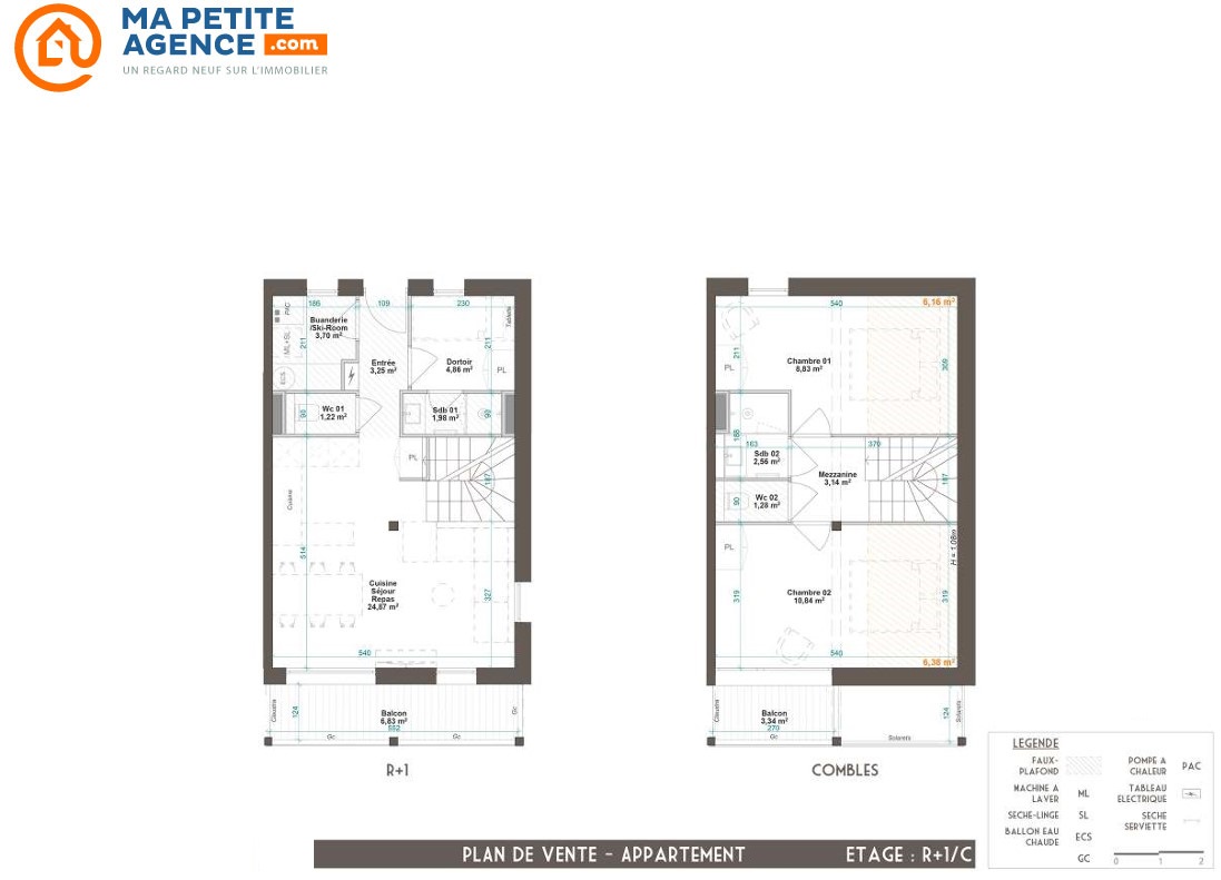 Appartement à vendre à Clusaz 74 m² 970 000 &euro; | Ma Petite Agence