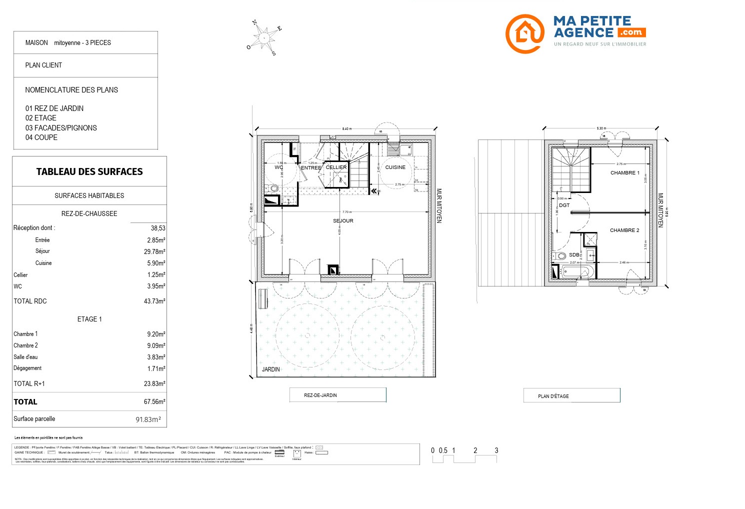 Maison à vendre à Saint-Georges-d'Oléron 68 m² 221 000 € | Ma Petite Agence