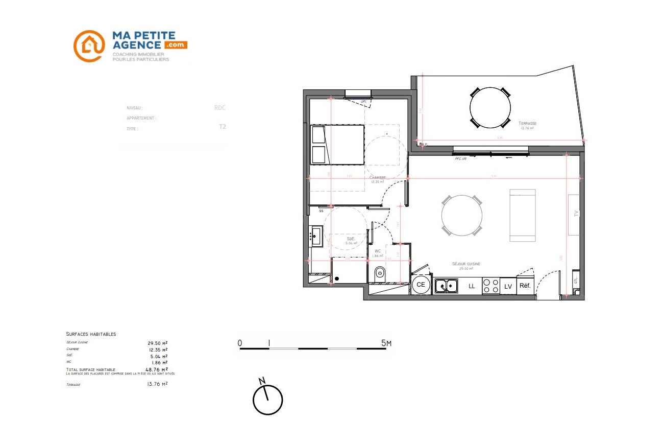 Appartement à vendre à Uzès 49 m² 179 900 € | Ma Petite Agence