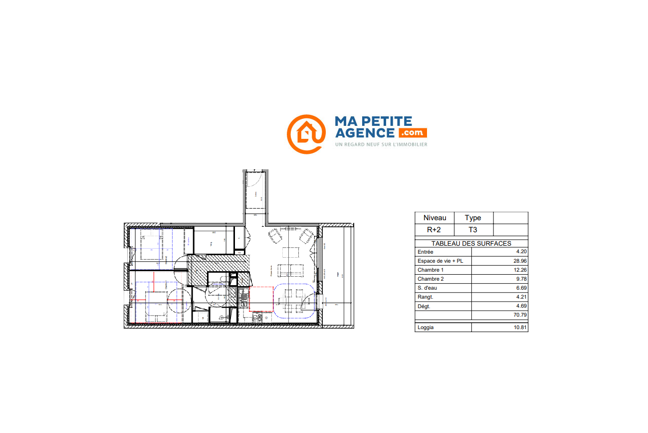 Appartement à vendre à Chalonnes-sur-Loire 71 m² 284 000 € | Ma Petite Agence