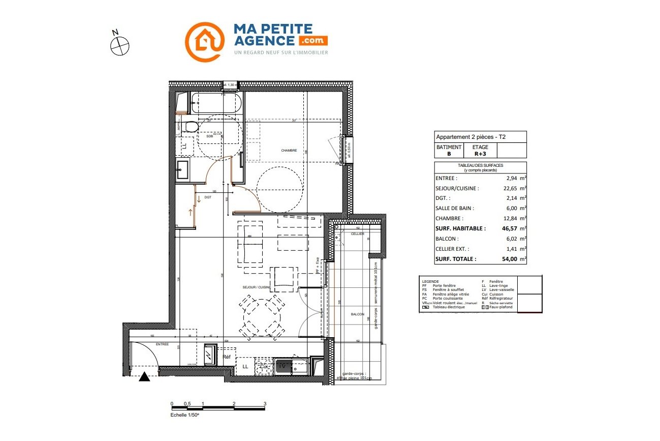 Appartement à vendre à Annecy 46 m² 328 200 € | Ma Petite Agence