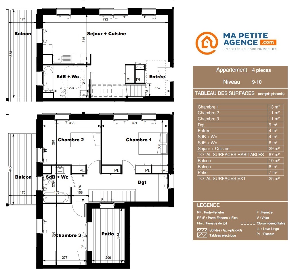 Appartement à vendre à Montpellier 91 m² 355 700 € | Ma Petite Agence