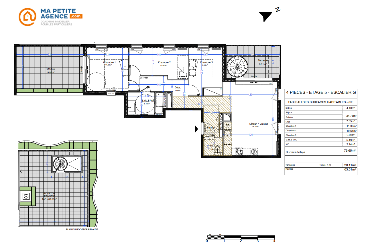 Appartement à vendre à Montpellier 77 m² 738 500 &euro; | Ma Petite Agence