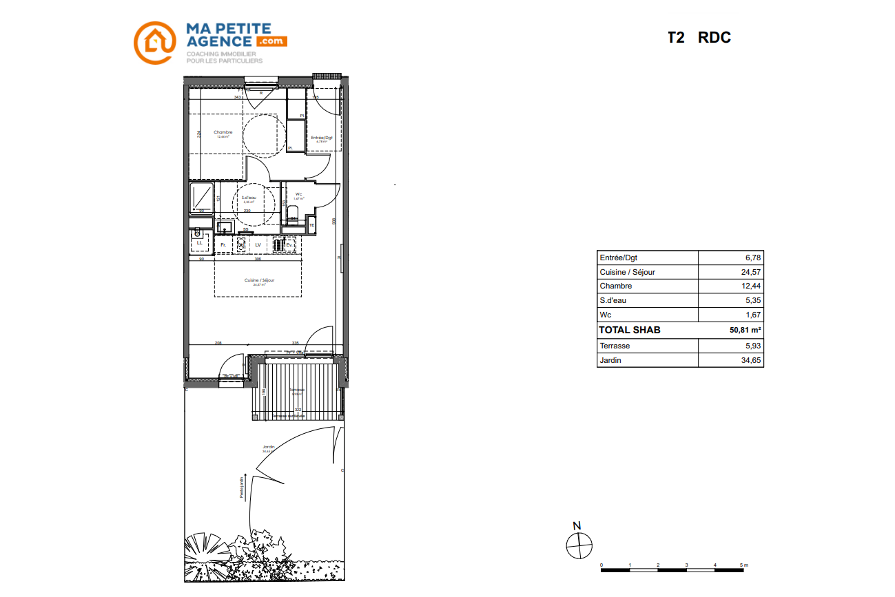 Appartement à vendre à Gujan-Mestras 51 m² 266 000 € | Ma Petite Agence