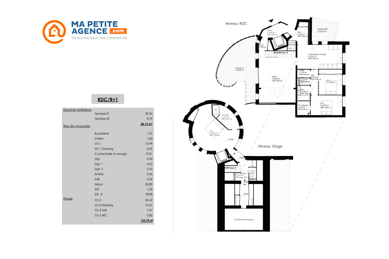 Appartement à vendre à Castelnau-le-Lez 144 m² 799 000 € | Ma Petite Agence