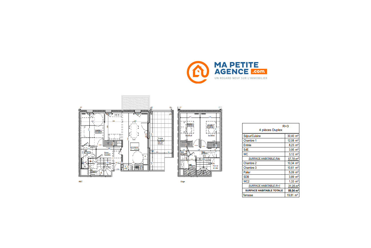 Appartement à vendre à Aytré 89 m² 438 000 € | Ma Petite Agence