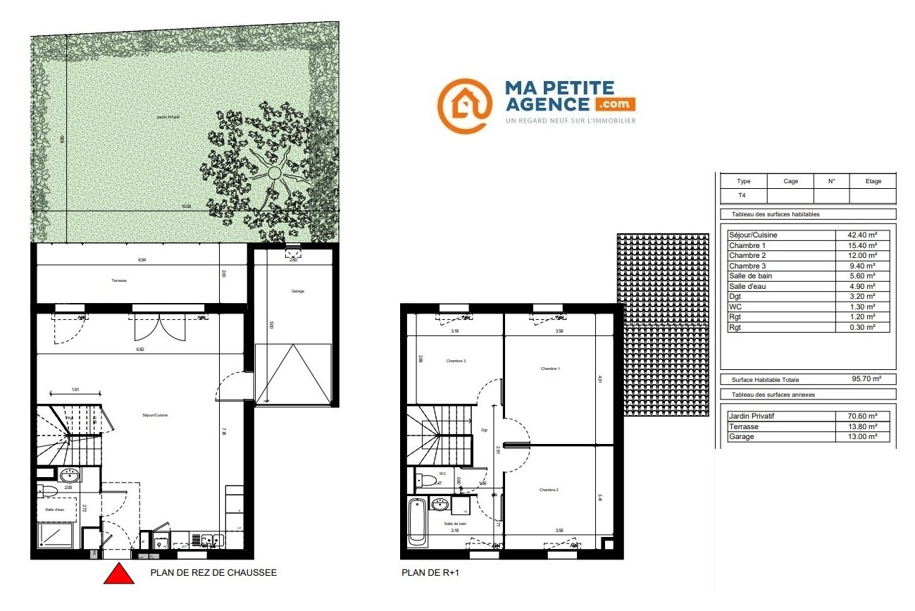Villa à vendre à Salon-de-Provence 96 m² 431 000 &euro; | Ma Petite Agence