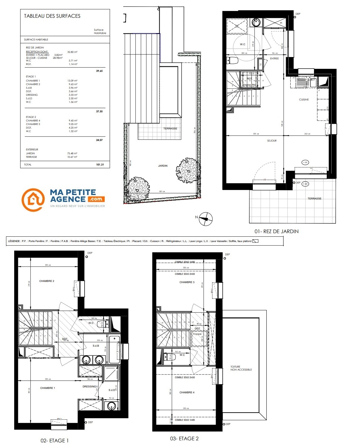 Maison à vendre à LENS 101 m² 260 233 &euro; | Ma Petite Agence