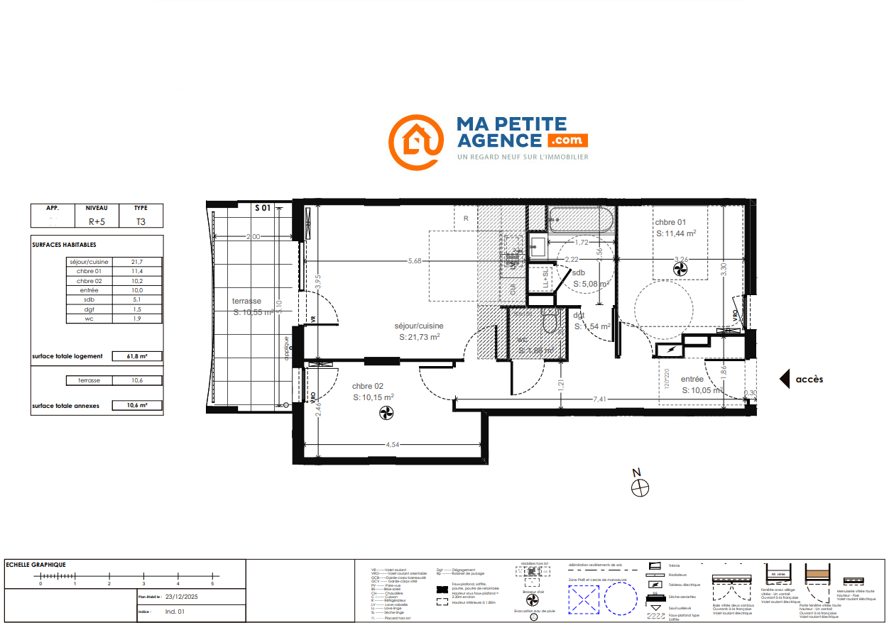 Appartement à vendre à Montpellier 62 m² 315 000 &euro; | Ma Petite Agence