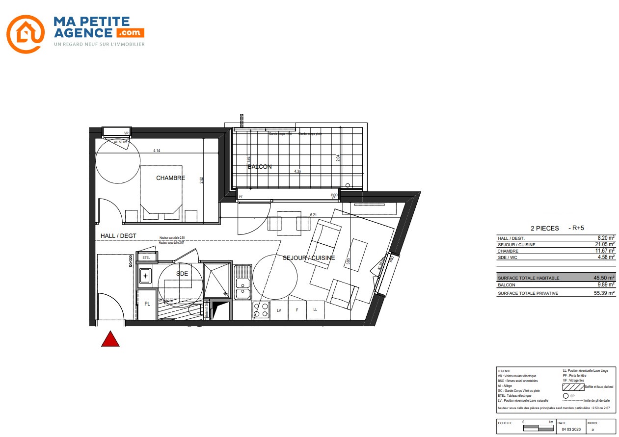 Appartement à vendre à Annecy 46 m² 330 000 &euro; | Ma Petite Agence