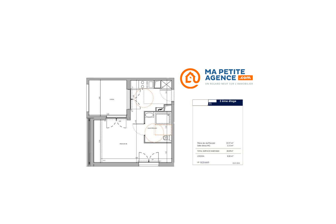 Appartement à vendre à Dijon 28 m² 135 000 € | Ma Petite Agence