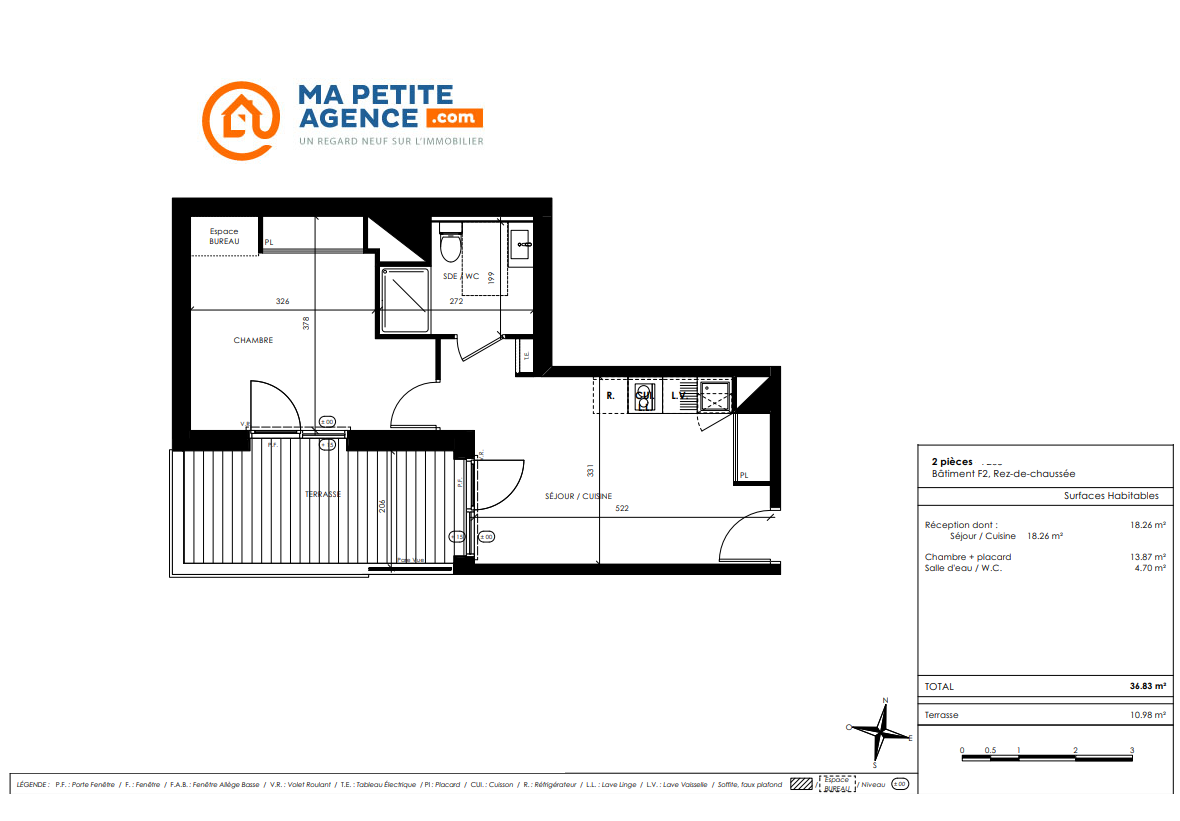 Appartement à vendre à TOULOUSE 37 m² 154 000 &euro; | Ma Petite Agence