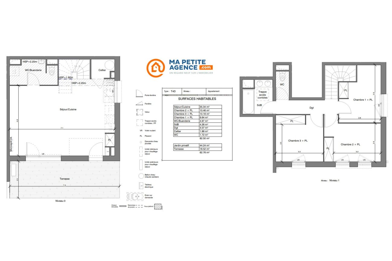 Appartement à vendre à TOULOUSE 83 m² 346 000 &euro; | Ma Petite Agence