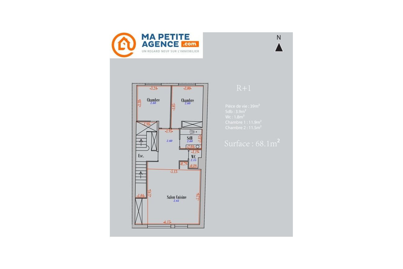 Appartement à vendre à PAU 67 m² 148 500 € | Ma Petite Agence