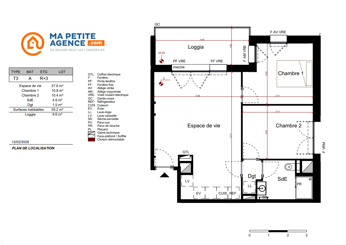 Appartement à vendre à Aytré 56 m² 249 000 € | Ma Petite Agence