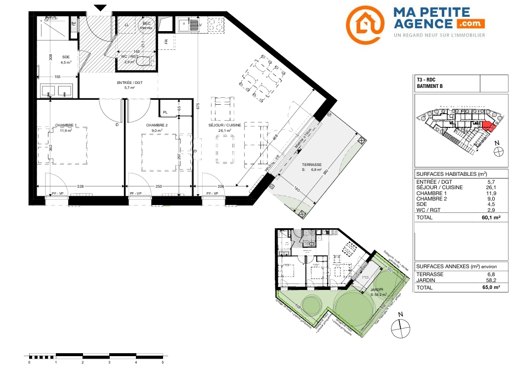 Appartement à vendre à Fouras 60 m² 316 000 € | Ma Petite Agence