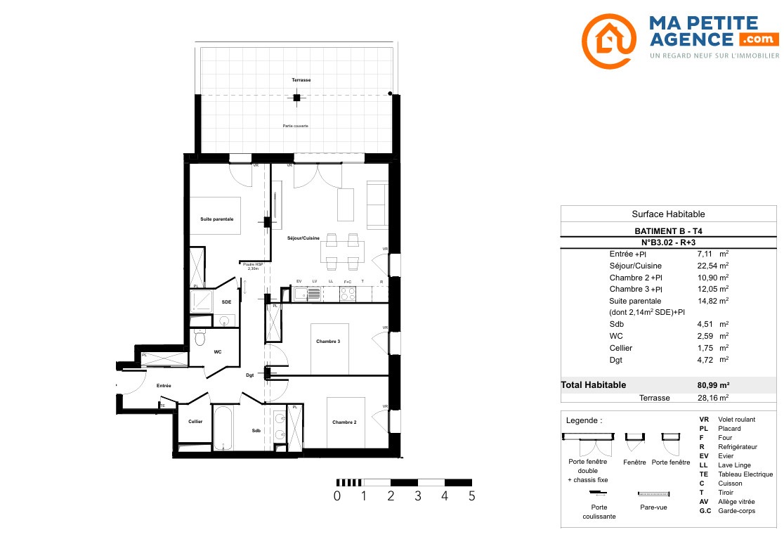 Appartement à vendre à Bayonne 81 m² 382 900 &euro; | Ma Petite Agence